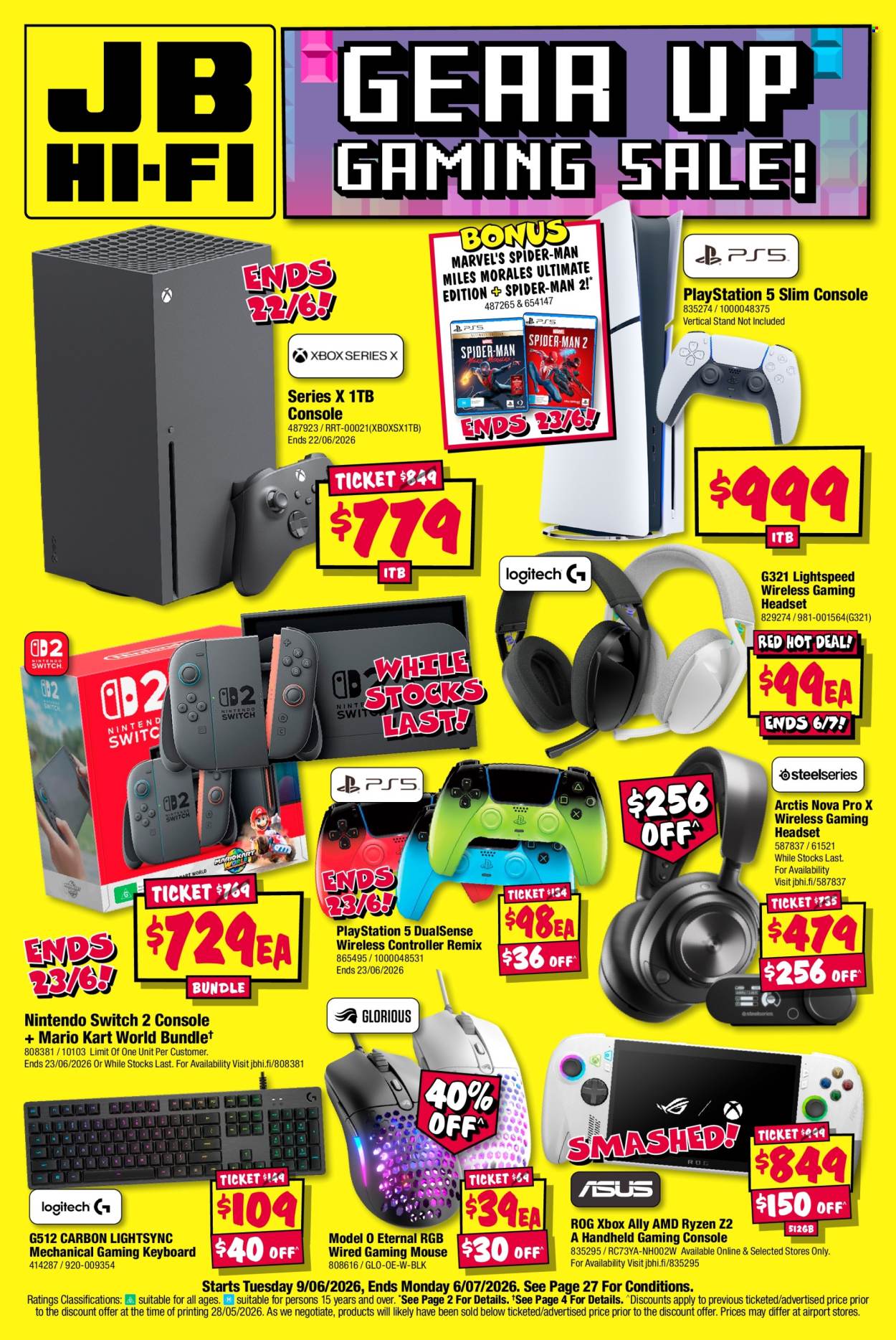JB Hi-Fi catalogue - 9 Jun 2026 - 6 Jul 2026. Page 1