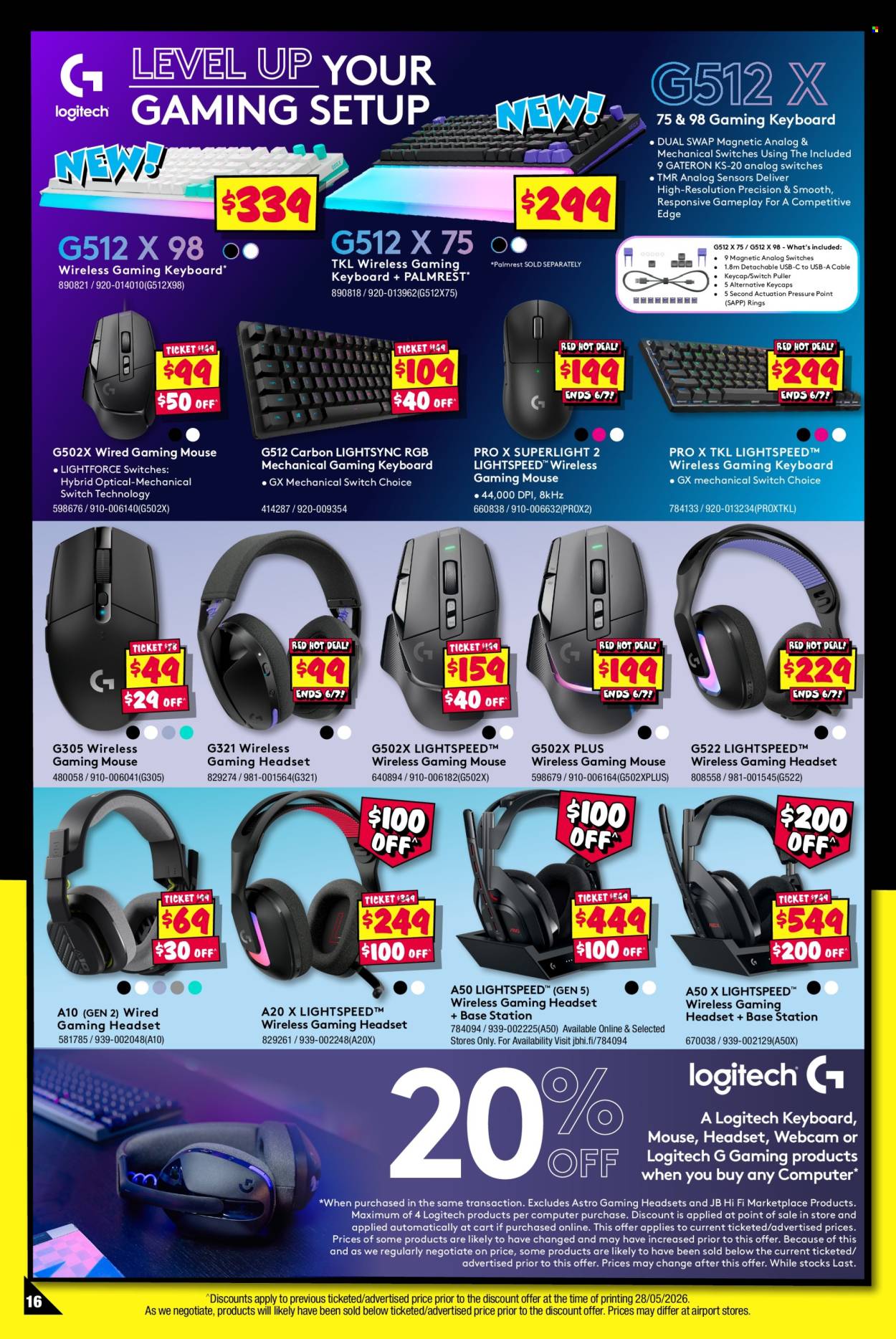 JB Hi-Fi catalogue - 9 Jun 2026 - 6 Jul 2026. Page 16