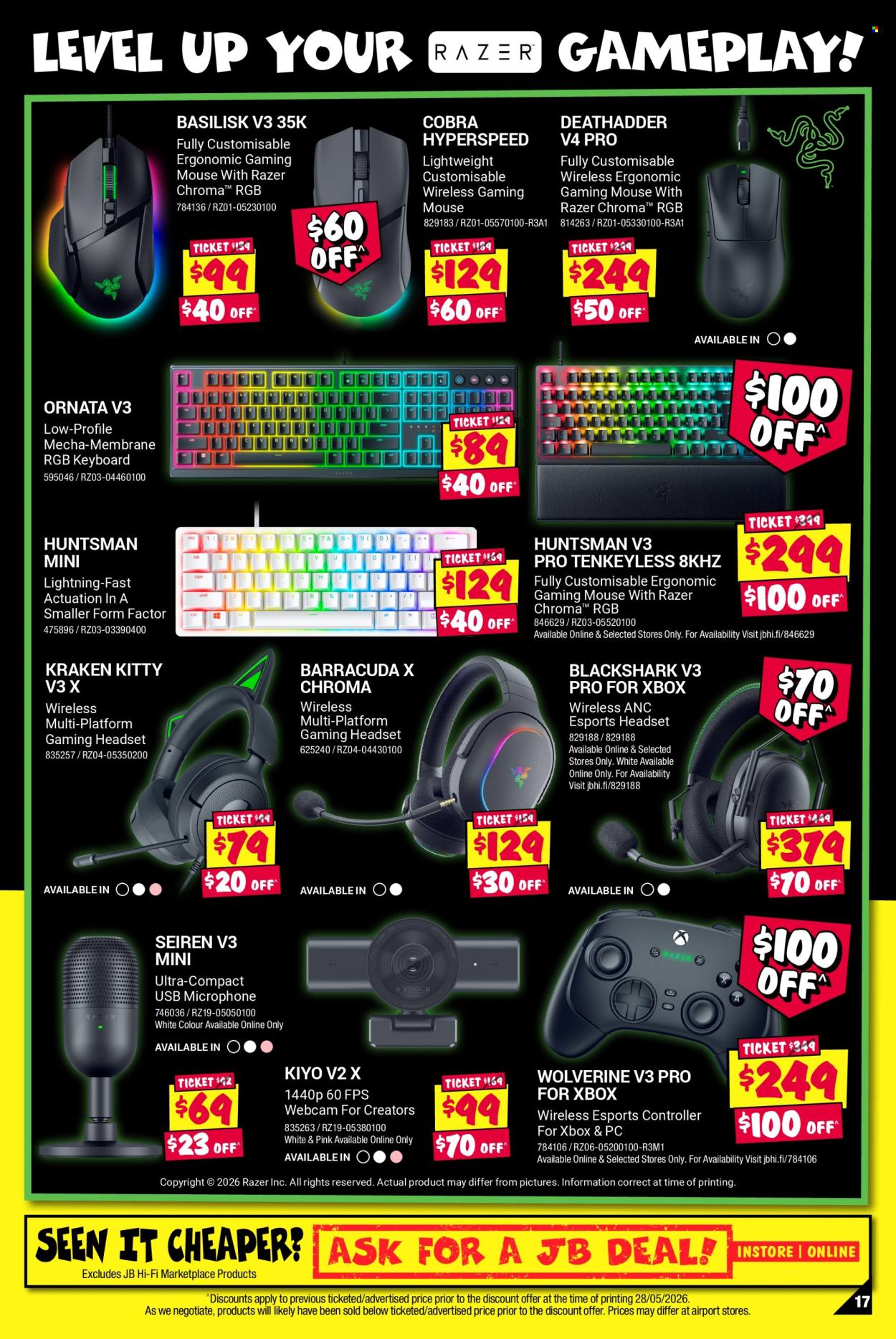 JB Hi-Fi catalogue - 9 Jun 2026 - 6 Jul 2026. Page 17