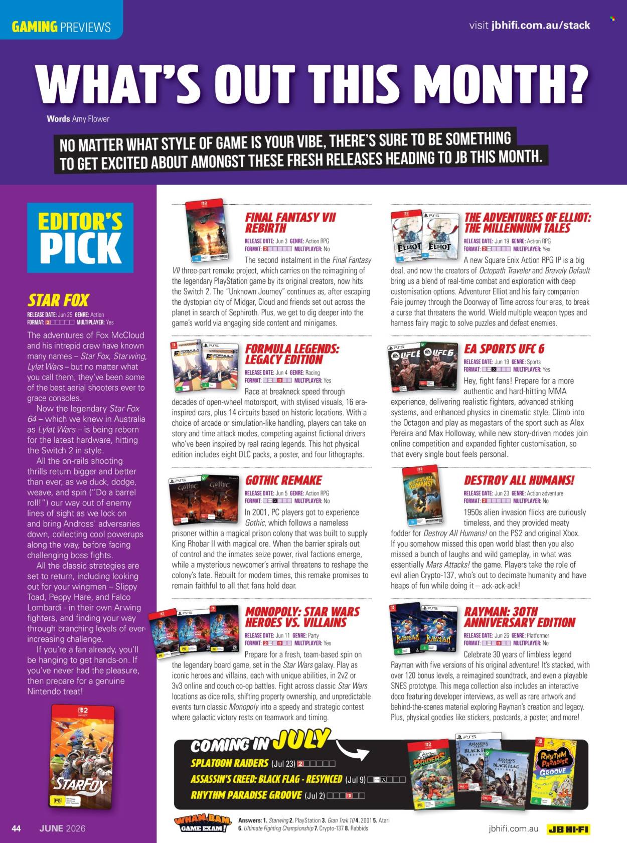 JB Hi-Fi catalogue - 1 Jun 2026 - 30 Jun 2026. Page 84