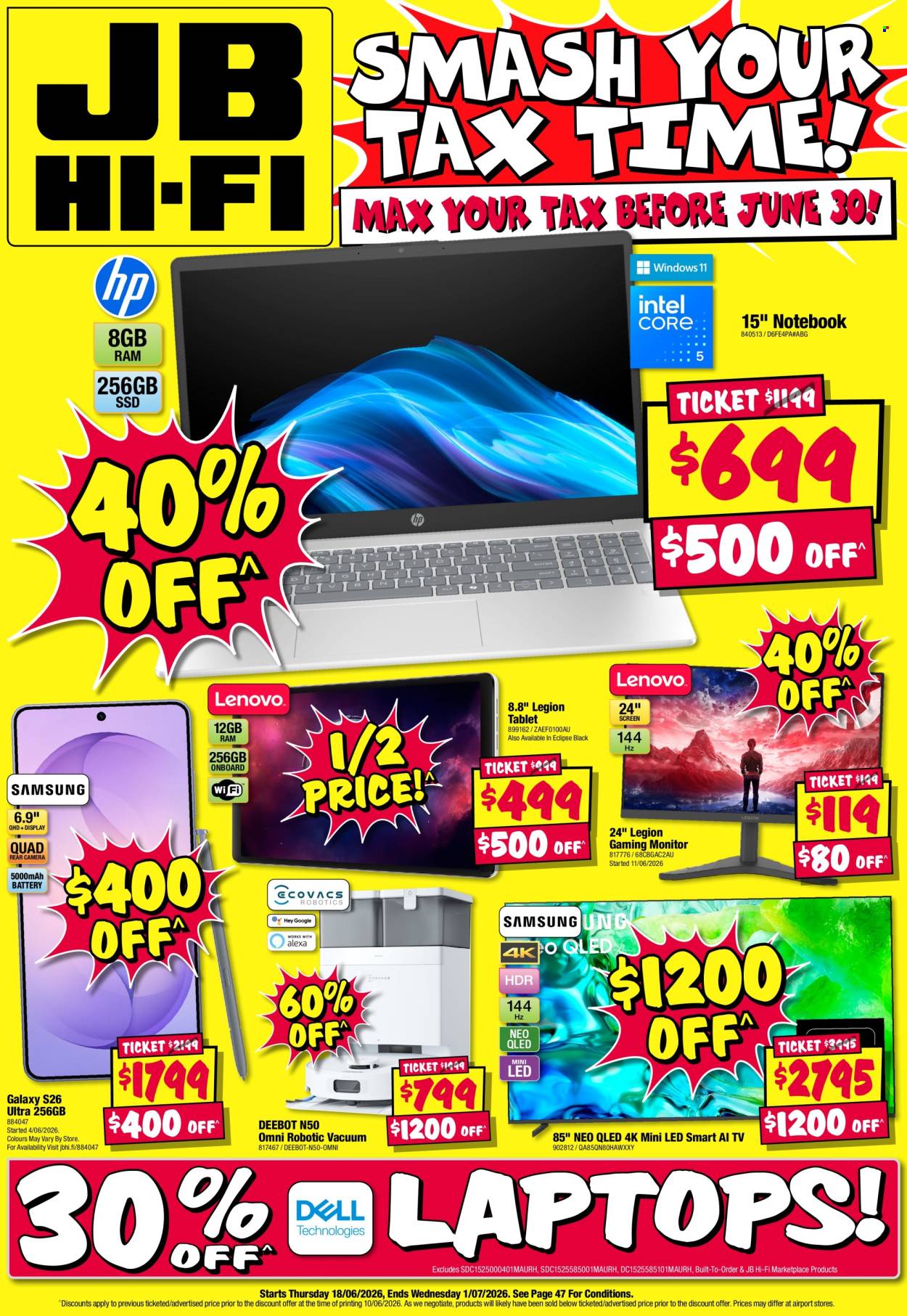 JB Hi-Fi catalogue - 18 Jun 2026 - 1 Jul 2026. Page 1