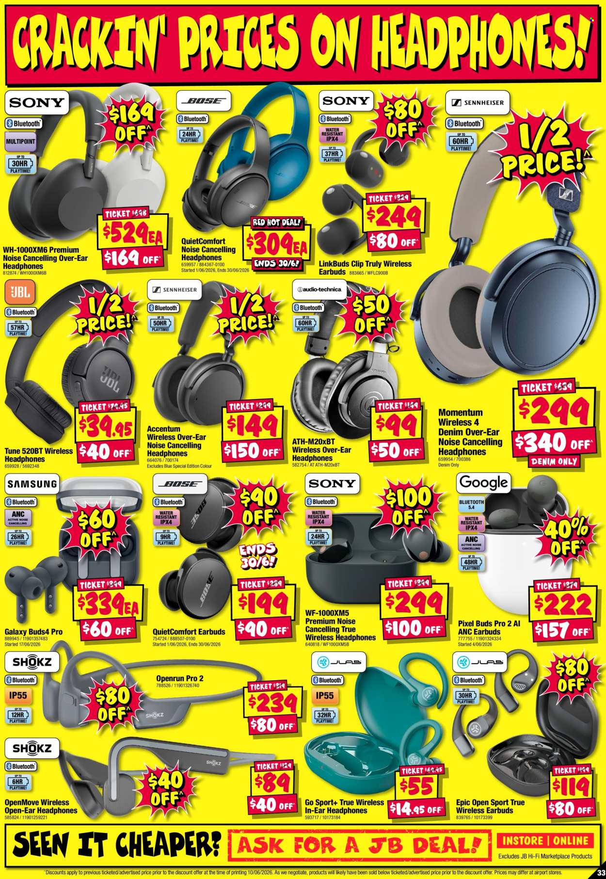 JB Hi-Fi catalogue - 18 Jun 2026 - 1 Jul 2026. Page 33