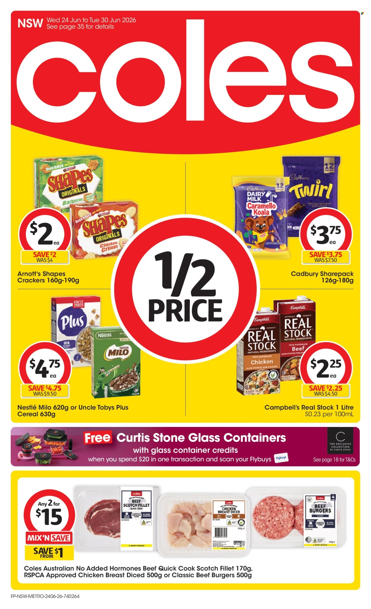 Coles catalogue - 24 Jun 2026 - 30 Jun 2026. Page 1