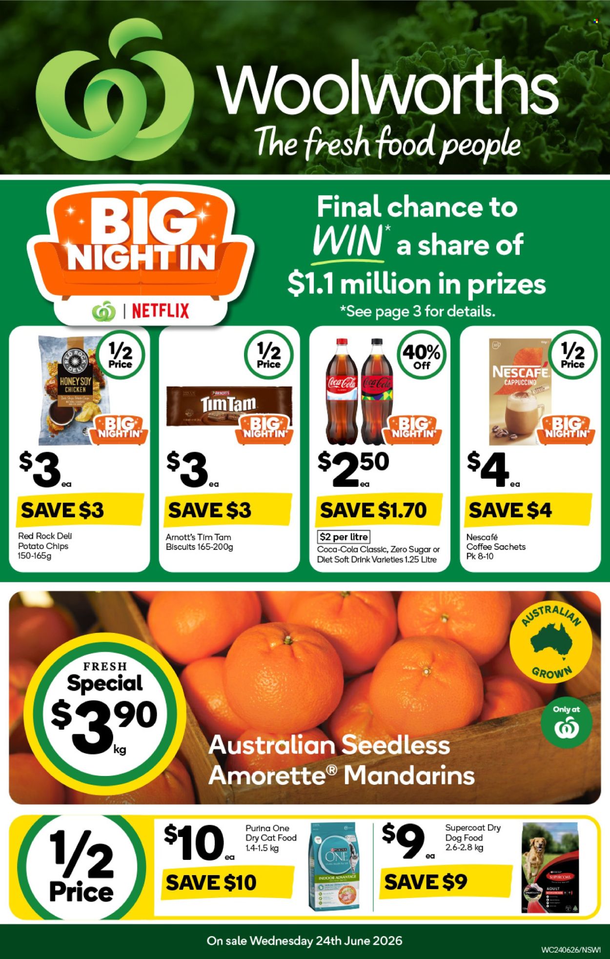 Woolworths catalogue - 24 Jun 2026 - 30 Jun 2026. Page 1