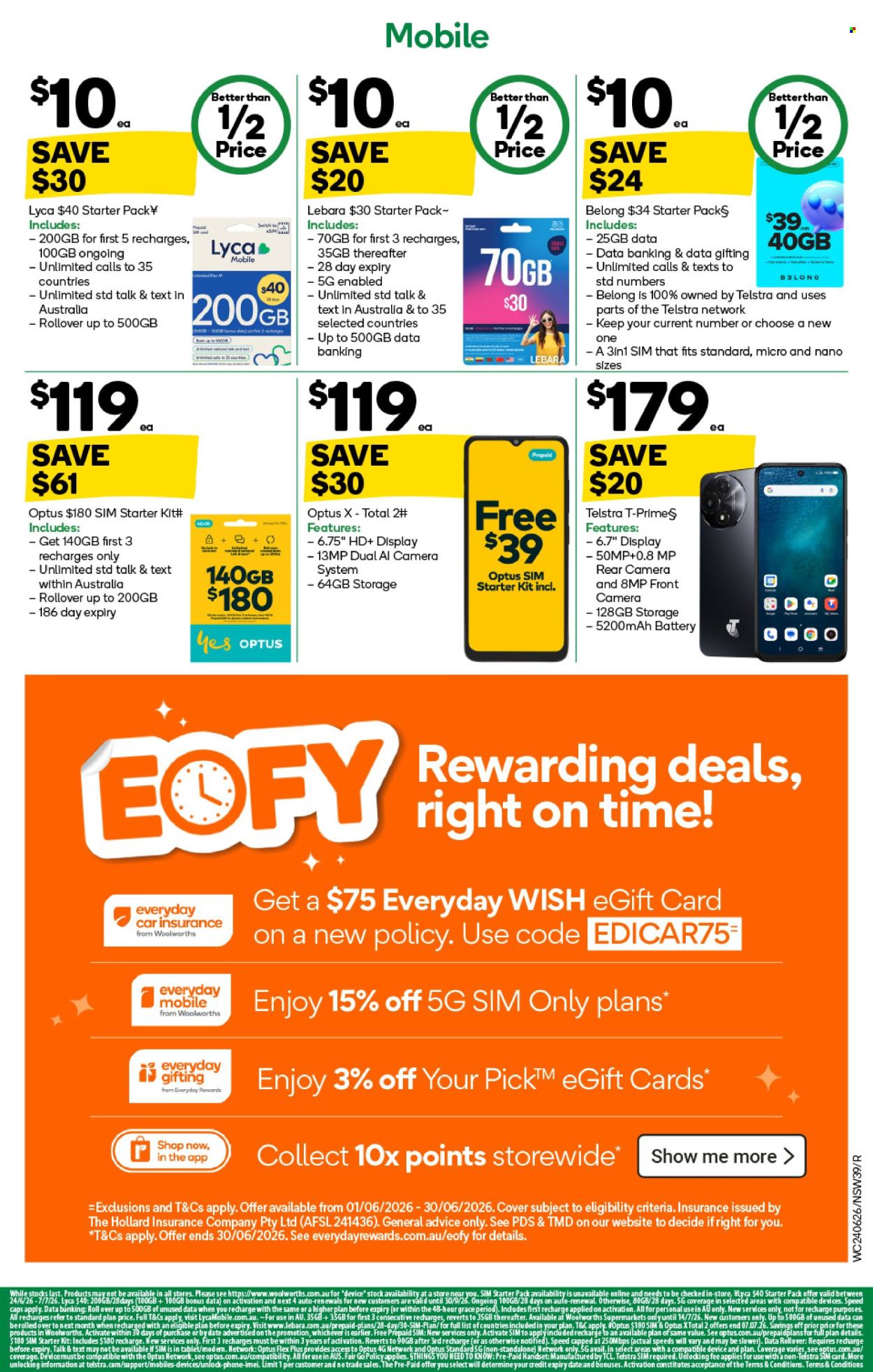 Woolworths catalogue - 24 Jun 2026 - 30 Jun 2026. Page 39