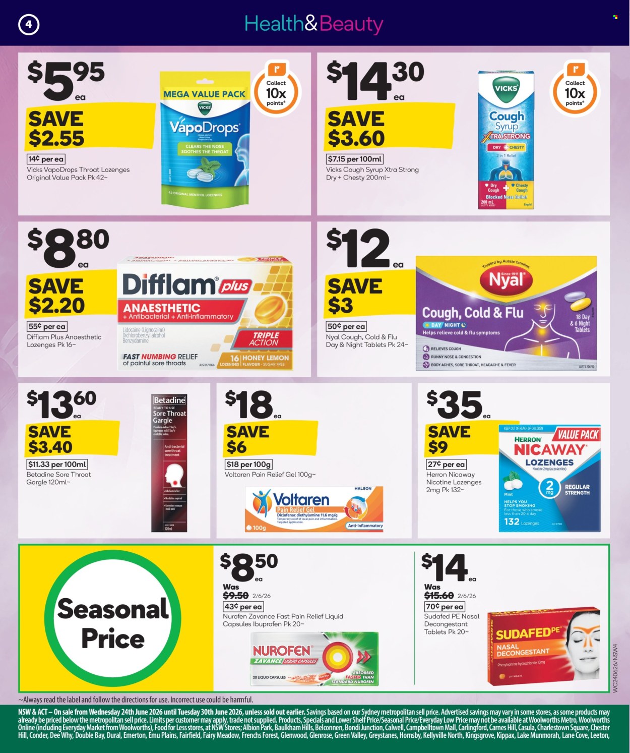 Woolworths catalogue - 24 Jun 2026 - 30 Jun 2026. Page 4