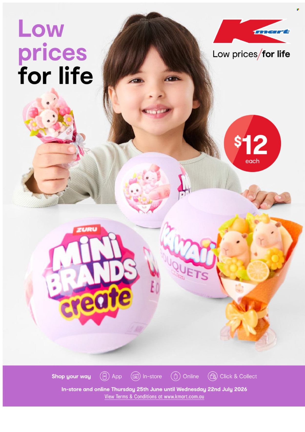 Kmart catalogue - 25 Jun 2026 - 22 Jul 2026. Page 1