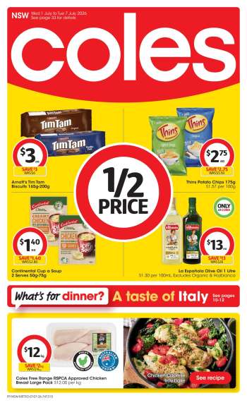 Coles Catalogue - 1 Jul 2026 - 7 Jul 2026.