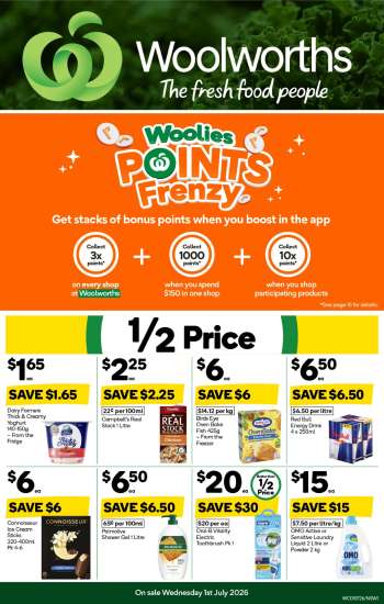 Woolworths Catalogue - 1 Jul 2026 - 7 Jul 2026.