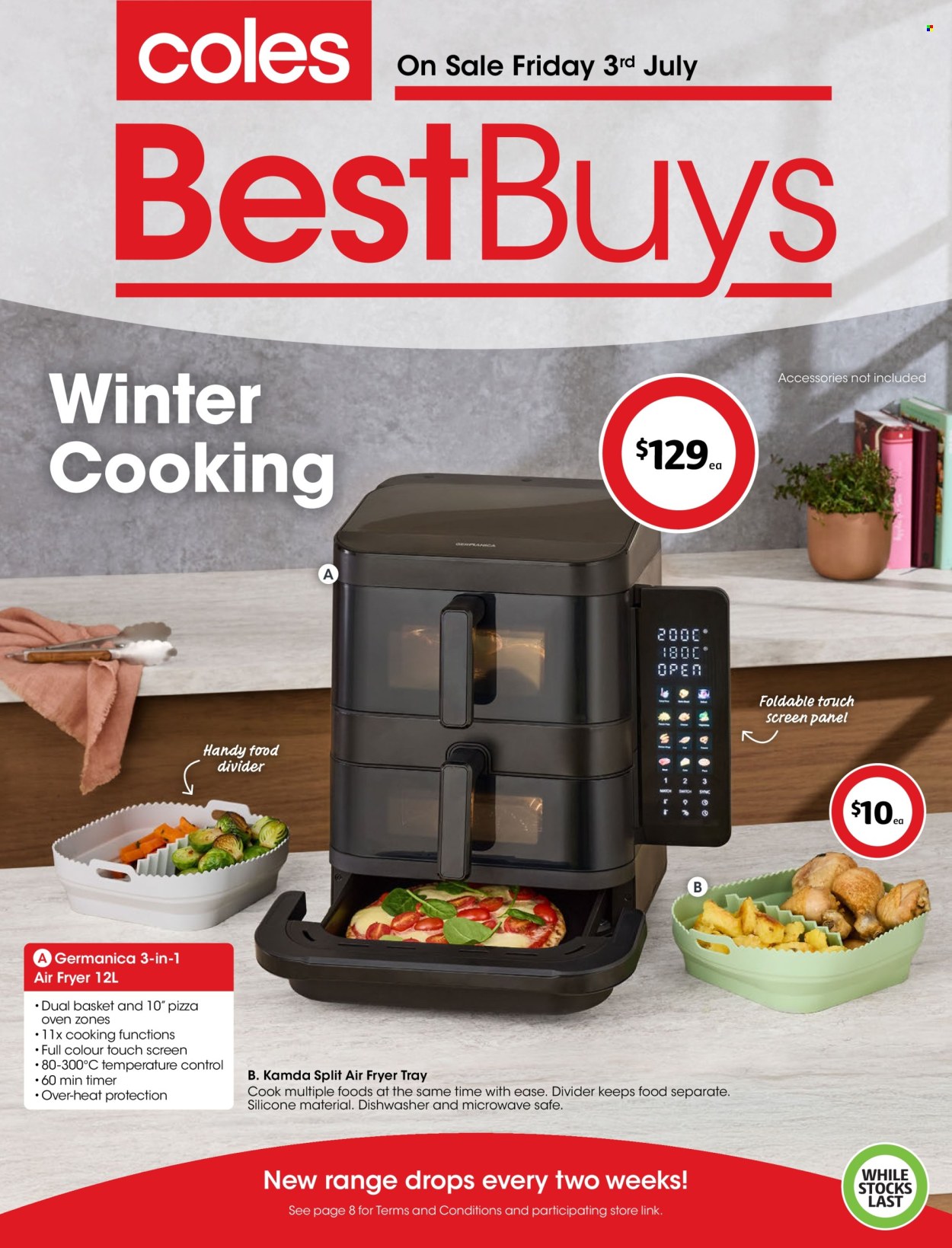 Coles catalogue - 3 Jul 2026 - 16 Jul 2026. Page 1