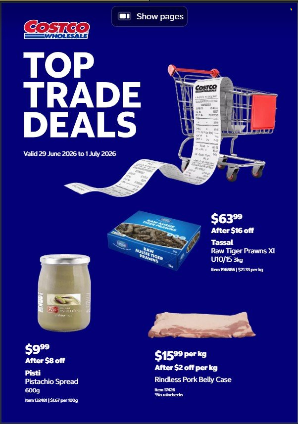 Costco catalogue - 29 Jun 2026 - 1 Jul 2026. Page 1