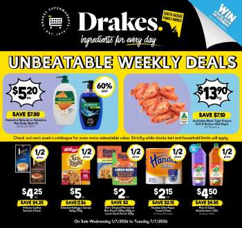 Drakes Catalogue - 1 Jul 2026 - 7 Jul 2026.