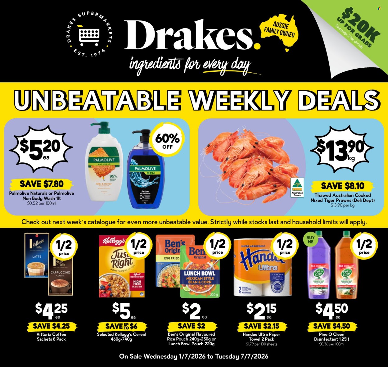 Drakes catalogue - 1 Jul 2026 - 7 Jul 2026. Page 1
