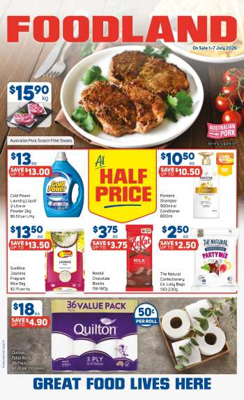 Foodland Catalogue - 1 Jul 2026 - 7 Jul 2026.