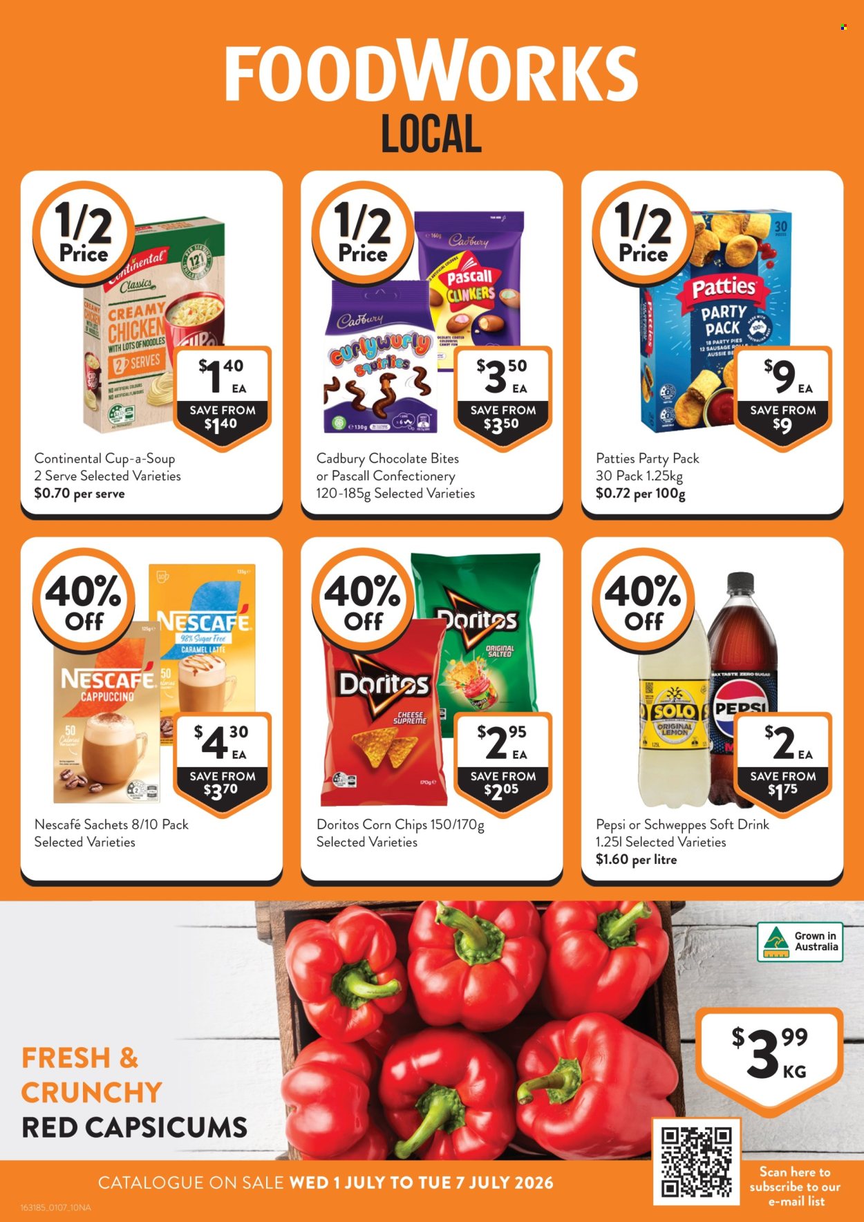 Foodworks catalogue - 1 Jul 2026 - 7 Jul 2026. Page 1