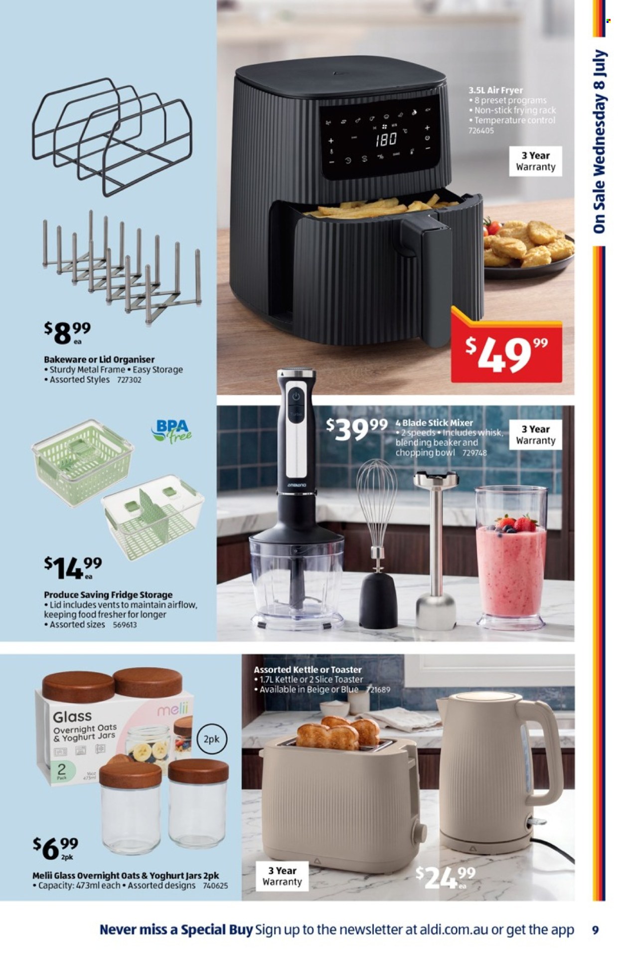 ALDI catalogue - 8 Jul 2026 - 14 Jul 2026. Page 9