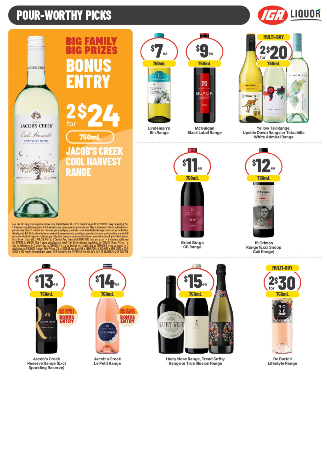 IGA LIQUOR catalogue - 1 Jul 2026 - 14 Jul 2026. Page 4