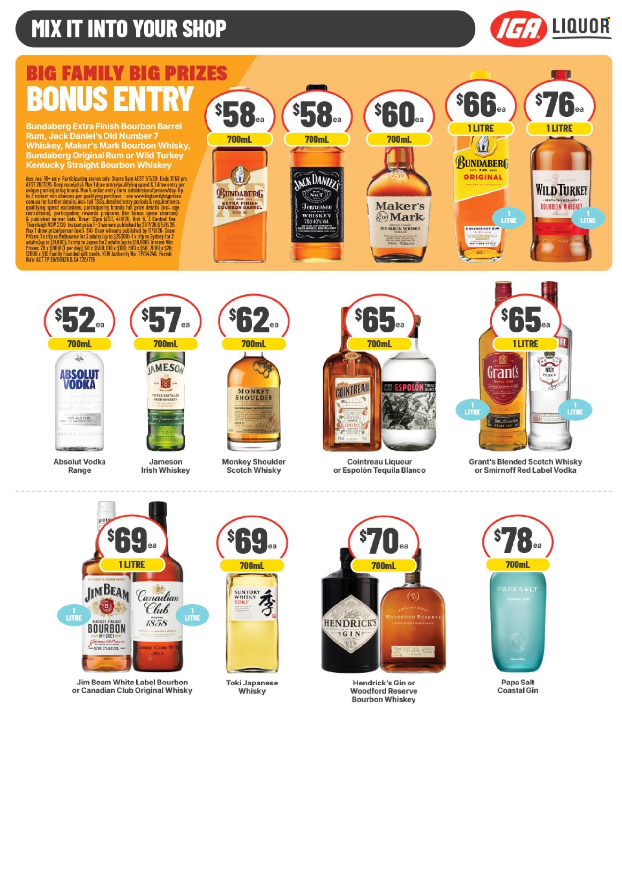 IGA LIQUOR catalogue - 1 Jul 2026 - 14 Jul 2026. Page 7