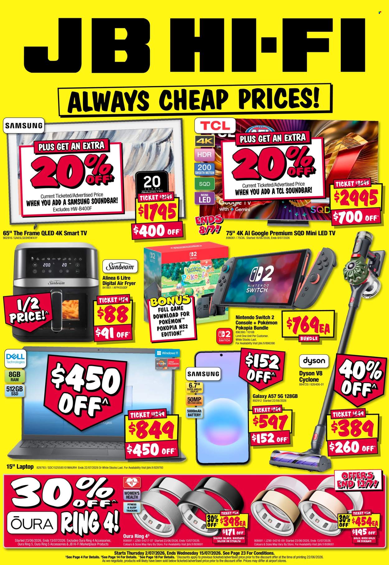 JB Hi-Fi catalogue - 2 Jul 2026 - 15 Jul 2026. Page 1