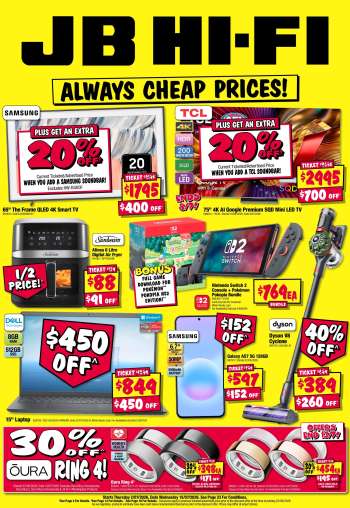 JB Hi-Fi Catalogue - 2 Jul 2026 - 15 Jul 2026.