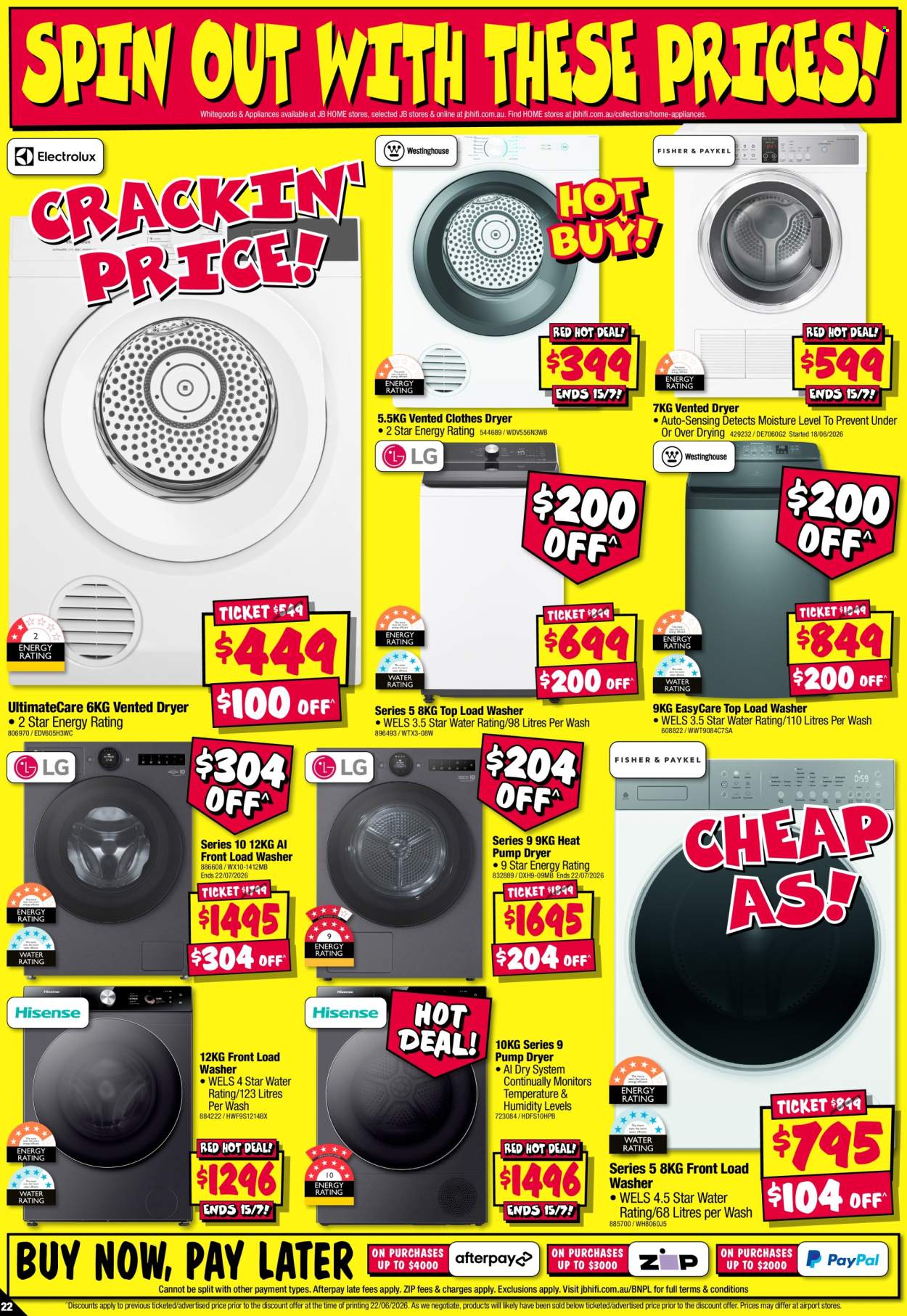 JB Hi-Fi catalogue - 2 Jul 2026 - 15 Jul 2026. Page 22