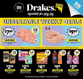 Drakes Catalogue - 8 Jul 2026 - 14 Jul 2026.