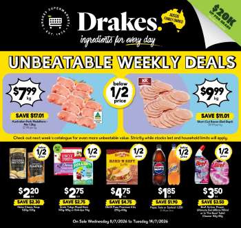 Drakes Catalogue - 8 Jul 2026 - 14 Jul 2026.