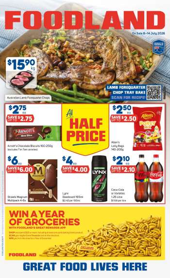 Foodland Catalogue - 8 Jul 2026 - 14 Jul 2026.