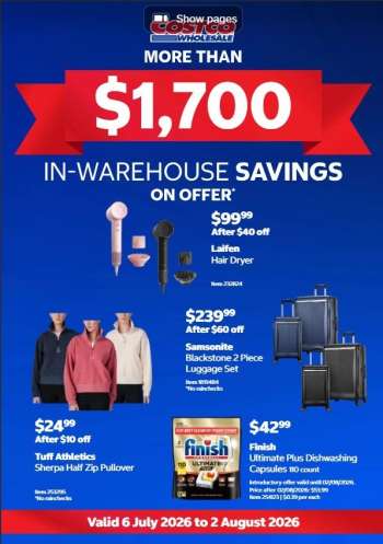Costco Catalogue - 6 Jul 2026 - 2 Aug 2026.
