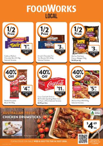 Foodworks Catalogue - 8 Jul 2026 - 14 Jul 2026.