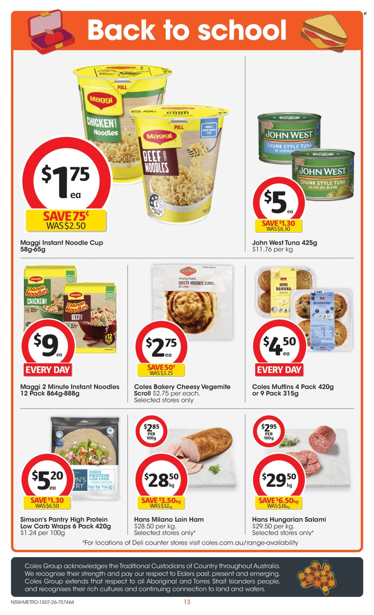 Coles catalogue - 15 Jul 2026 - 21 Jul 2026. Page 13