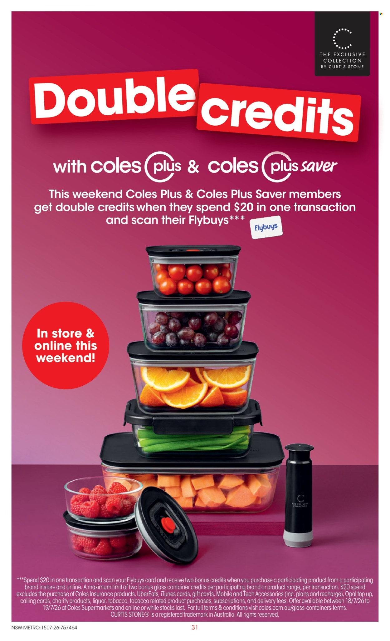 Coles catalogue - 15 Jul 2026 - 21 Jul 2026. Page 31