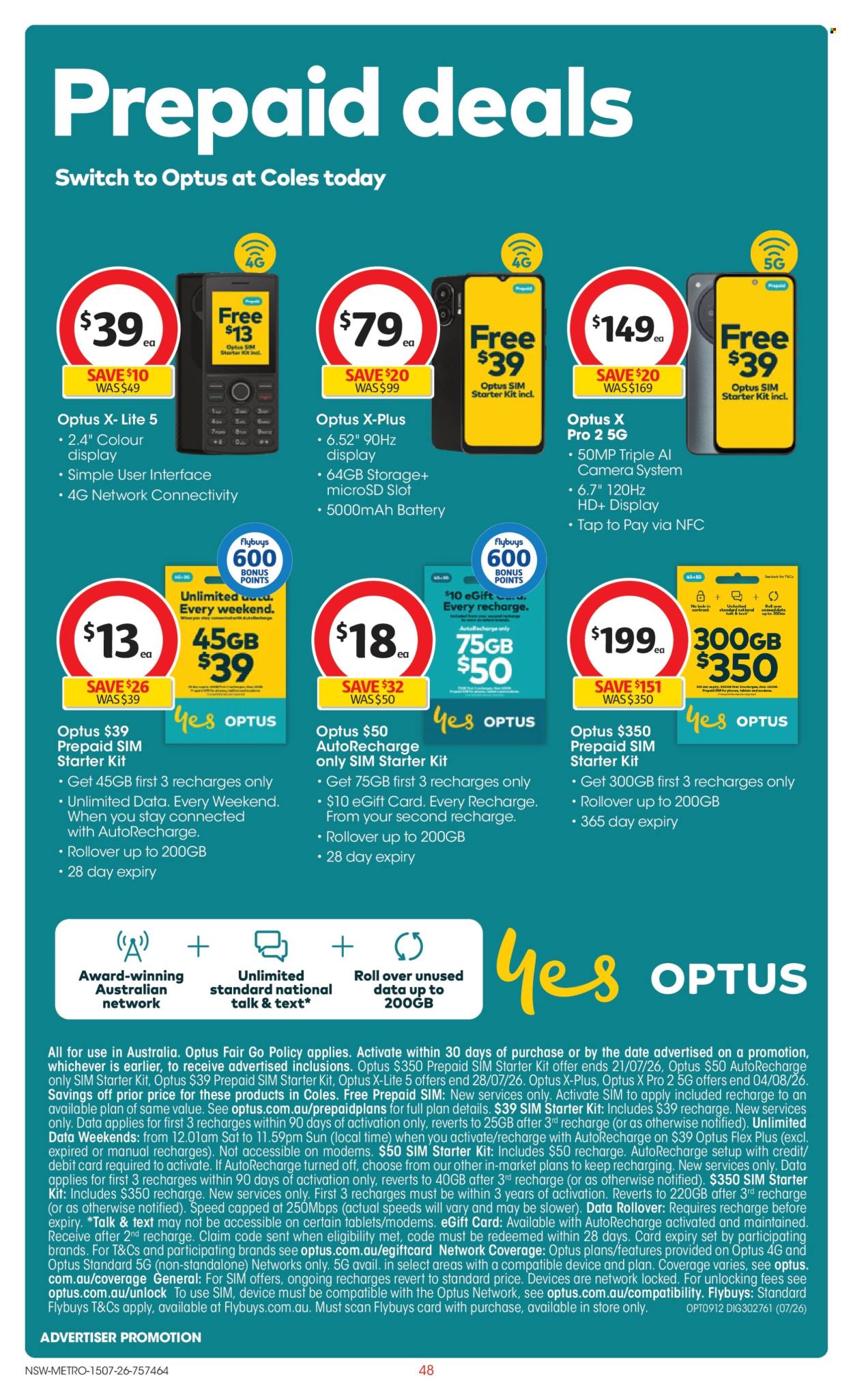 Coles catalogue - 15 Jul 2026 - 21 Jul 2026. Page 48