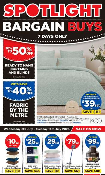 Spotlight Catalogue - 8 Jul 2026 - 14 Jul 2026.