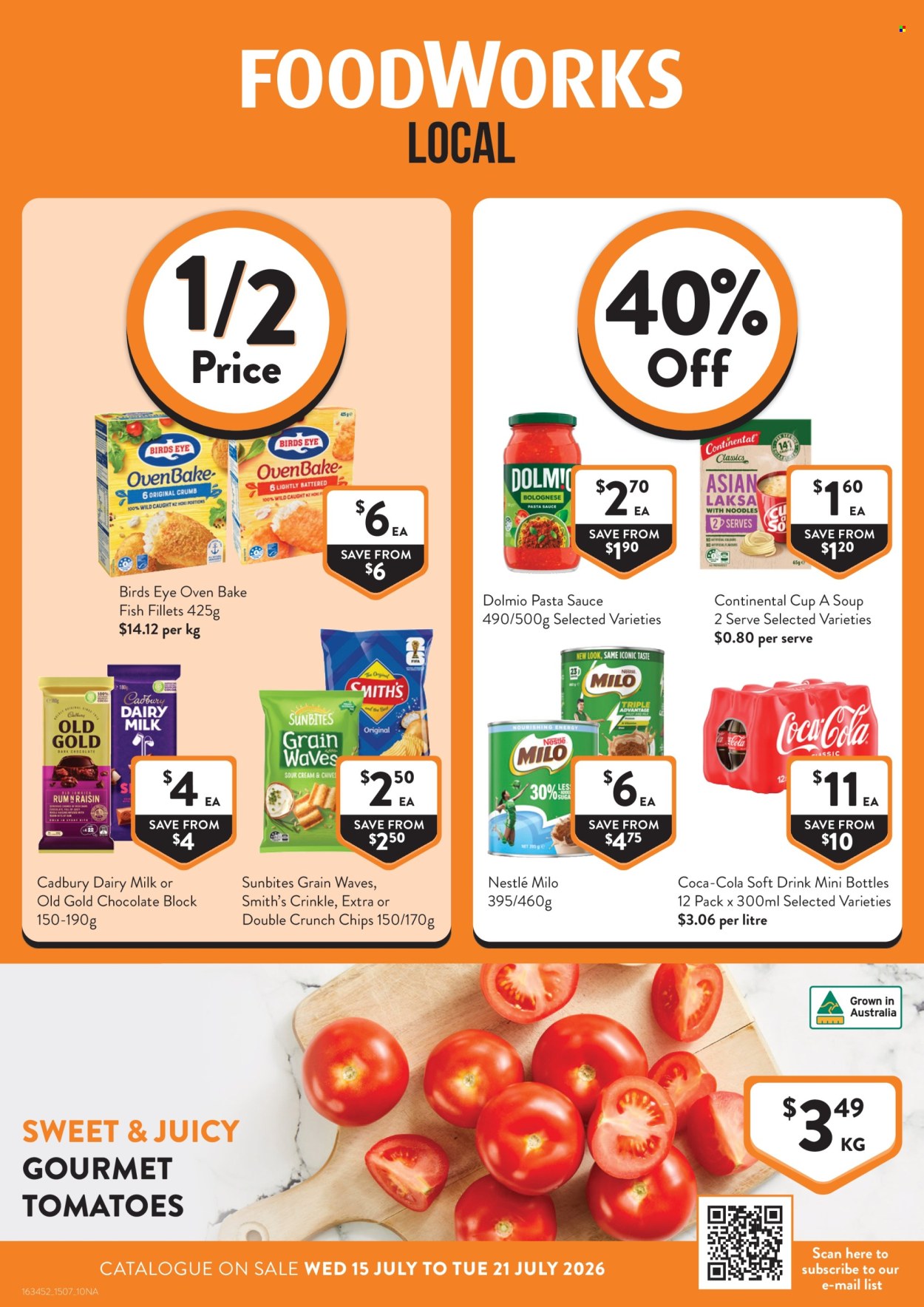 Foodworks catalogue - 15 Jul 2026 - 21 Jul 2026. Page 1