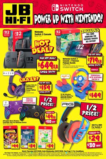 JB Hi-Fi Catalogue - 9 Jul 2026 - 29 Jul 2026.
