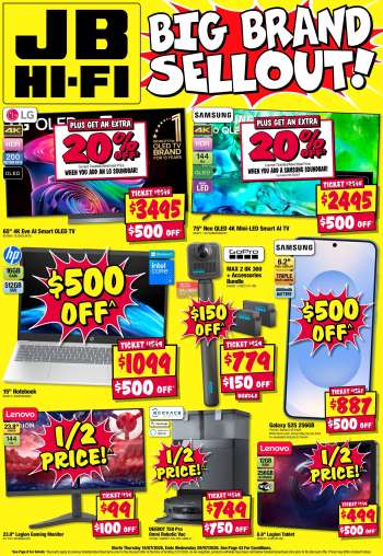 JB Hi-Fi Catalogue - 16 Jul 2026 - 29 Jul 2026.