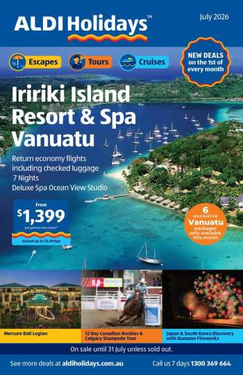 ALDI Catalogue - 1 Jul 2026 - 31 Jul 2026.