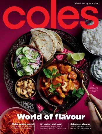 Coles Catalogue - 1 Jul 2026 - 31 Jul 2026.