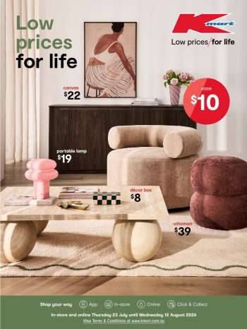 Kmart Catalogue - 23 Jul 2026 - 12 Aug 2026.