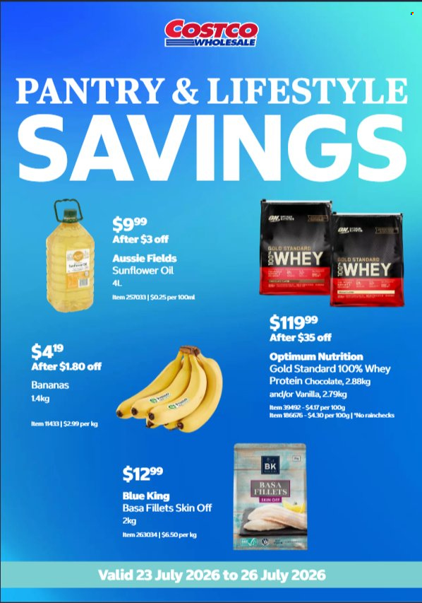 Costco catalogue - 23 Jul 2026 - 26 Jul 2026. Page 1