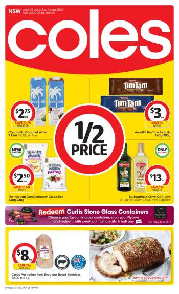 Coles Catalogue - 29 Jul 2026 - 4 Aug 2026.