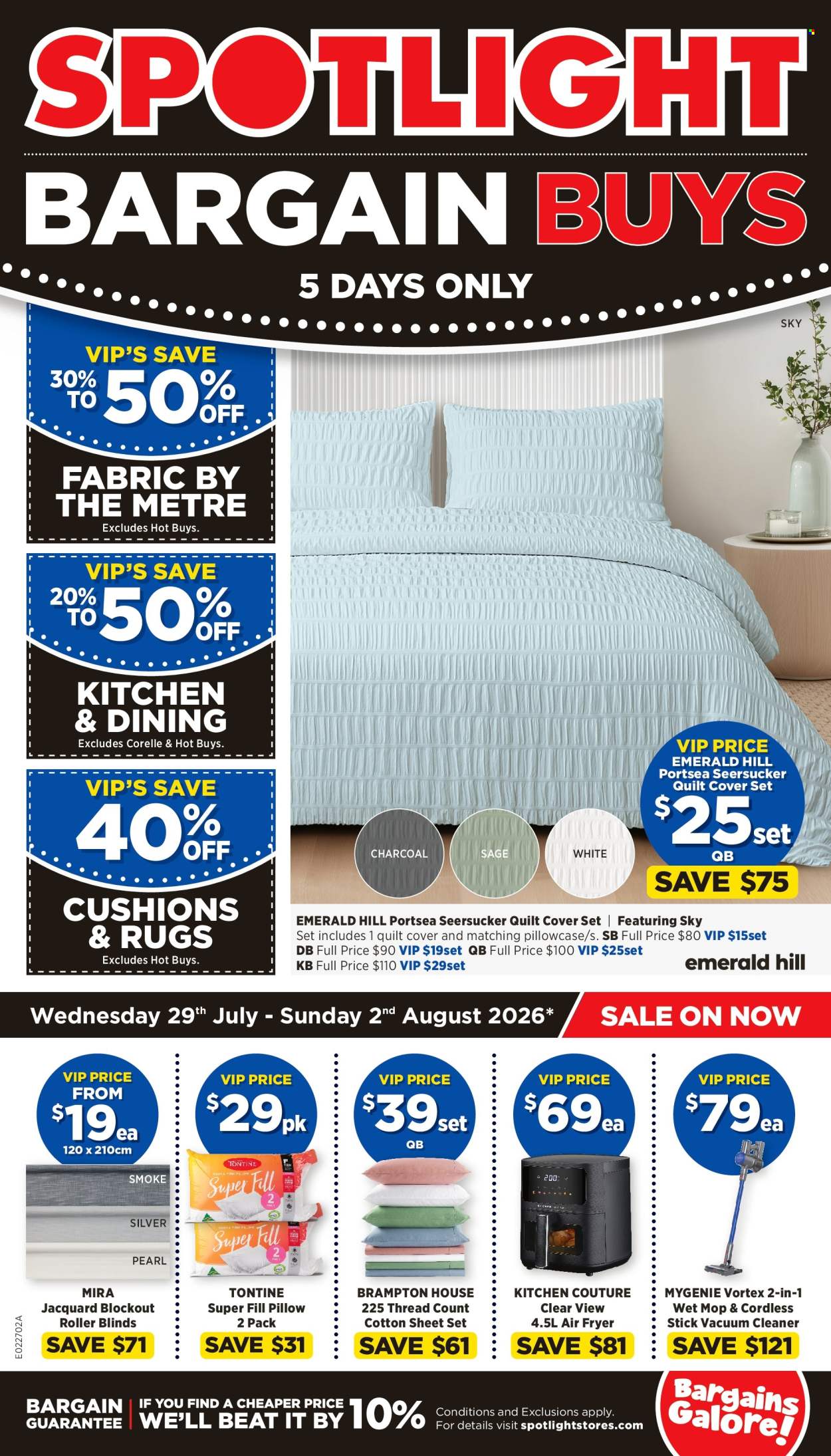 Spotlight catalogue - 29 Jul 2026 - 2 Aug 2026. Page 1