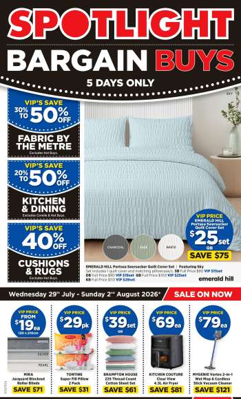 Spotlight Catalogue - 29 Jul 2026 - 2 Aug 2026.