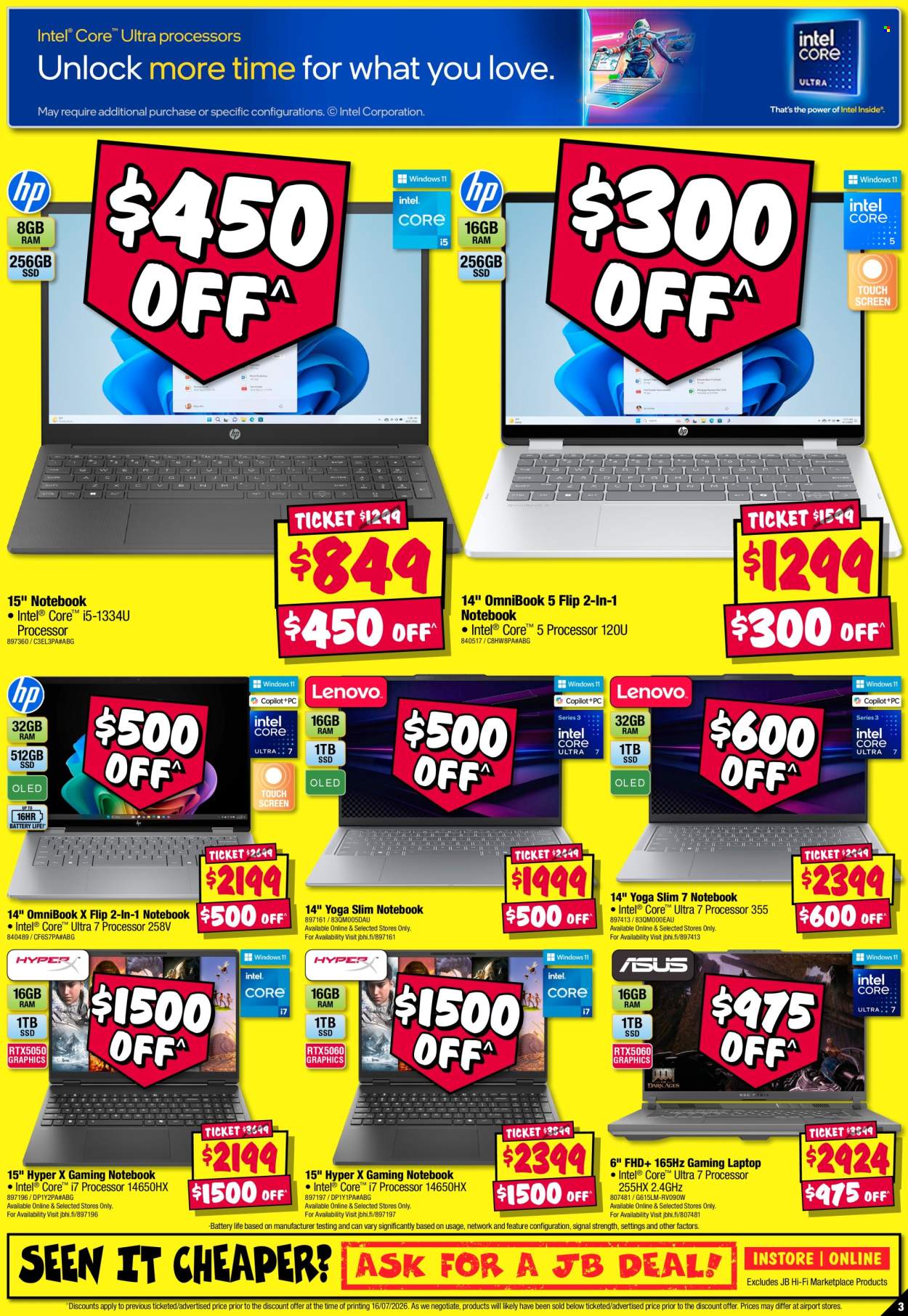JB Hi-Fi catalogue - 30 Jul 2026 - 12 Aug 2026. Page 3