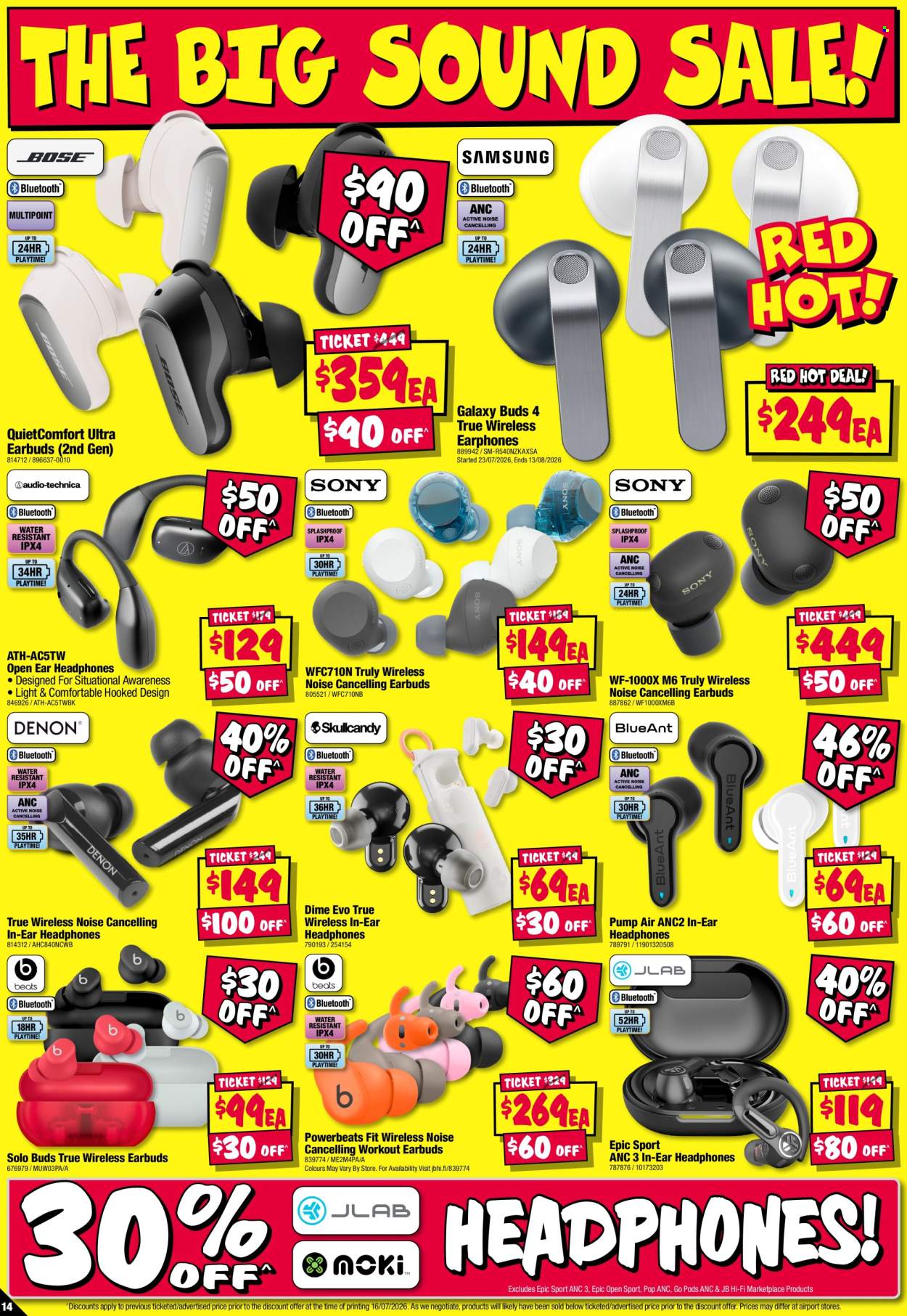 JB Hi-Fi catalogue - 30 Jul 2026 - 12 Aug 2026. Page 14