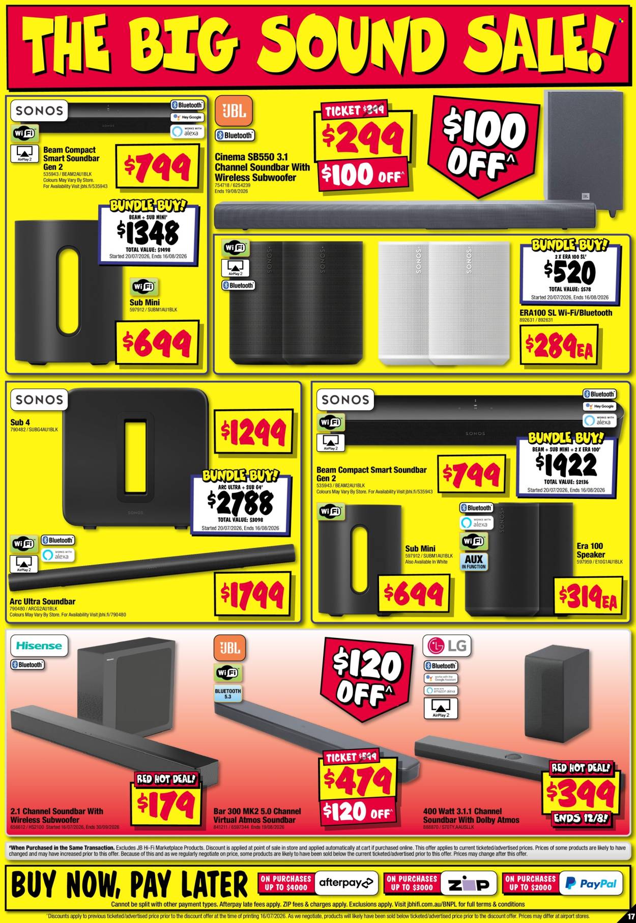 JB Hi-Fi catalogue - 30 Jul 2026 - 12 Aug 2026. Page 17