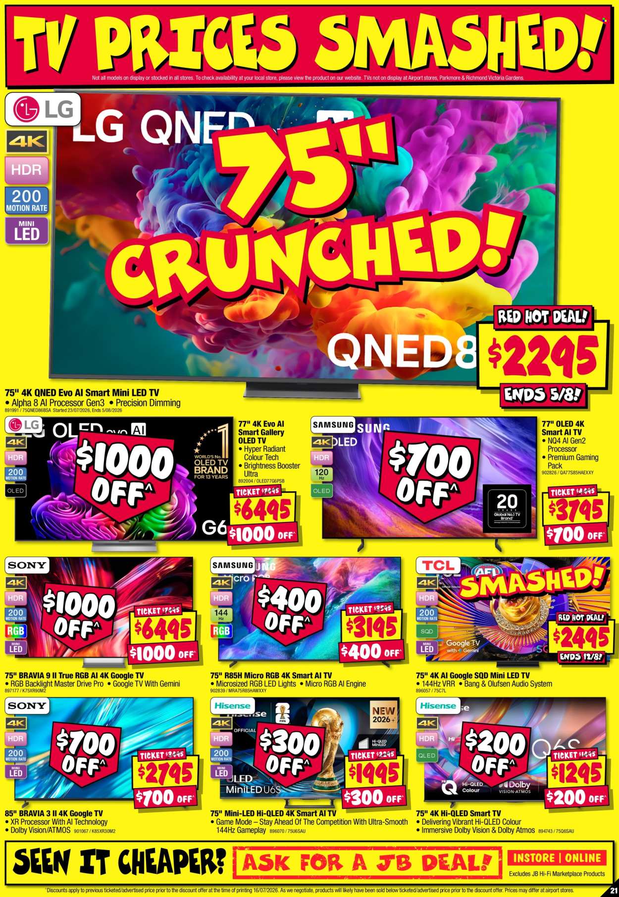 JB Hi-Fi catalogue - 30 Jul 2026 - 12 Aug 2026. Page 21