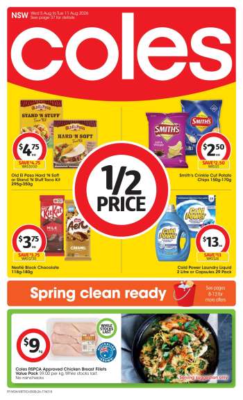 Coles Catalogue - 5 Aug 2026 - 11 Aug 2026.