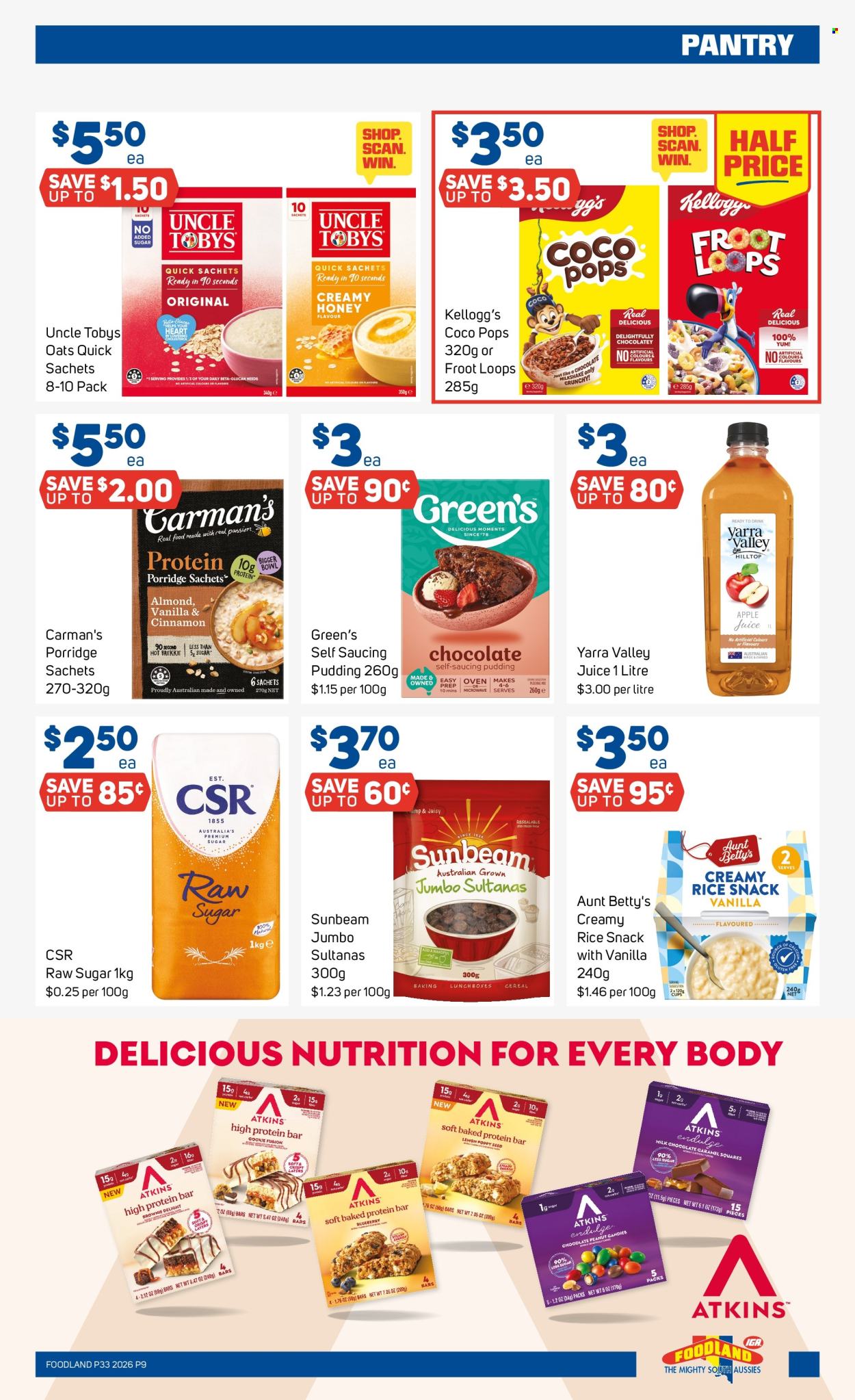 Foodland catalogue - 12 Aug 2026 - 18 Aug 2026. Page 9